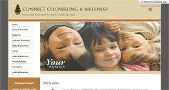 Desktop Screenshot of connectcounselingandwellness.com