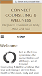 Mobile Screenshot of connectcounselingandwellness.com